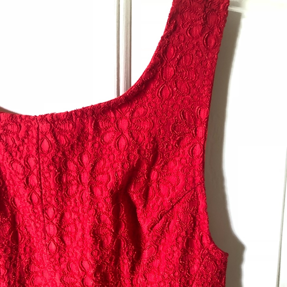 Francesca’s Red Dress